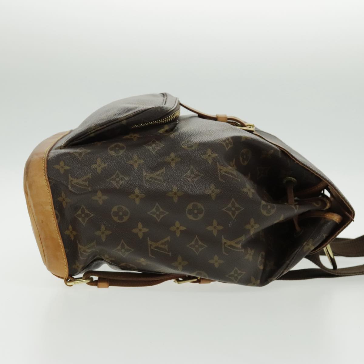 LOUIS VUITTON Monogram Montsouris GM Backpack M51135 LV Auth 97253