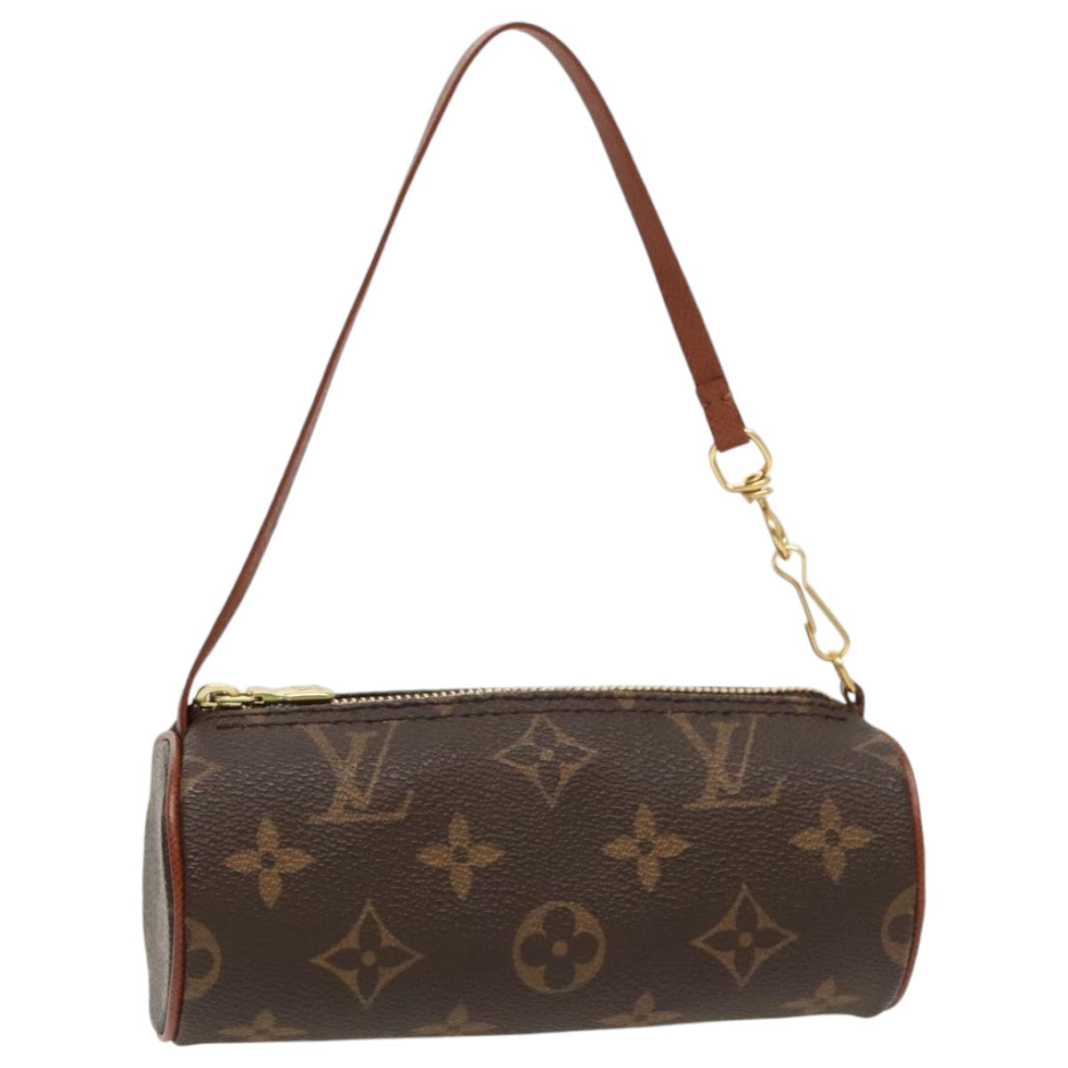 LOUIS VUITTON Monogram Papillon Pouch Pouch LV Auth 97256