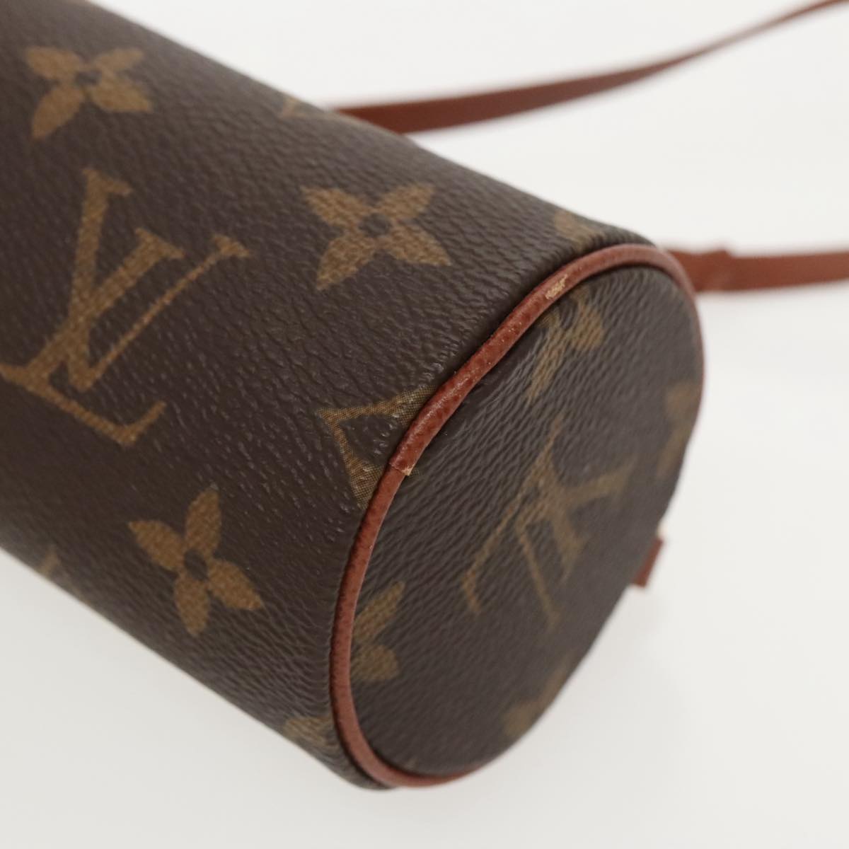 LOUIS VUITTON Monogram Papillon Pouch Pouch LV Auth 97256