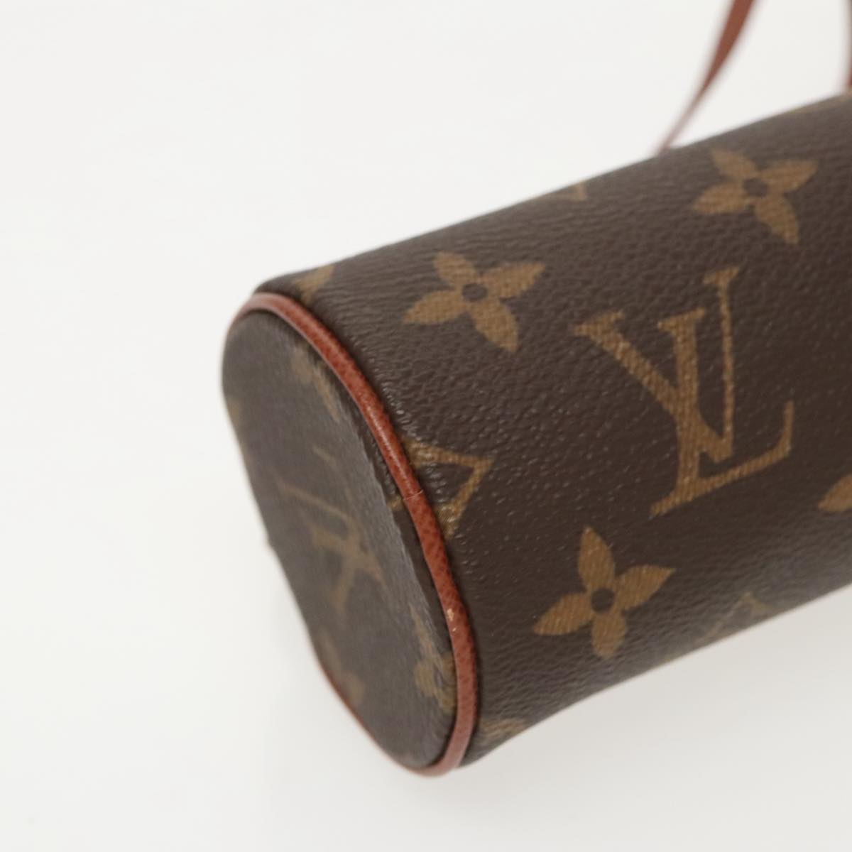 LOUIS VUITTON Monogram Papillon Pouch Pouch LV Auth 97256