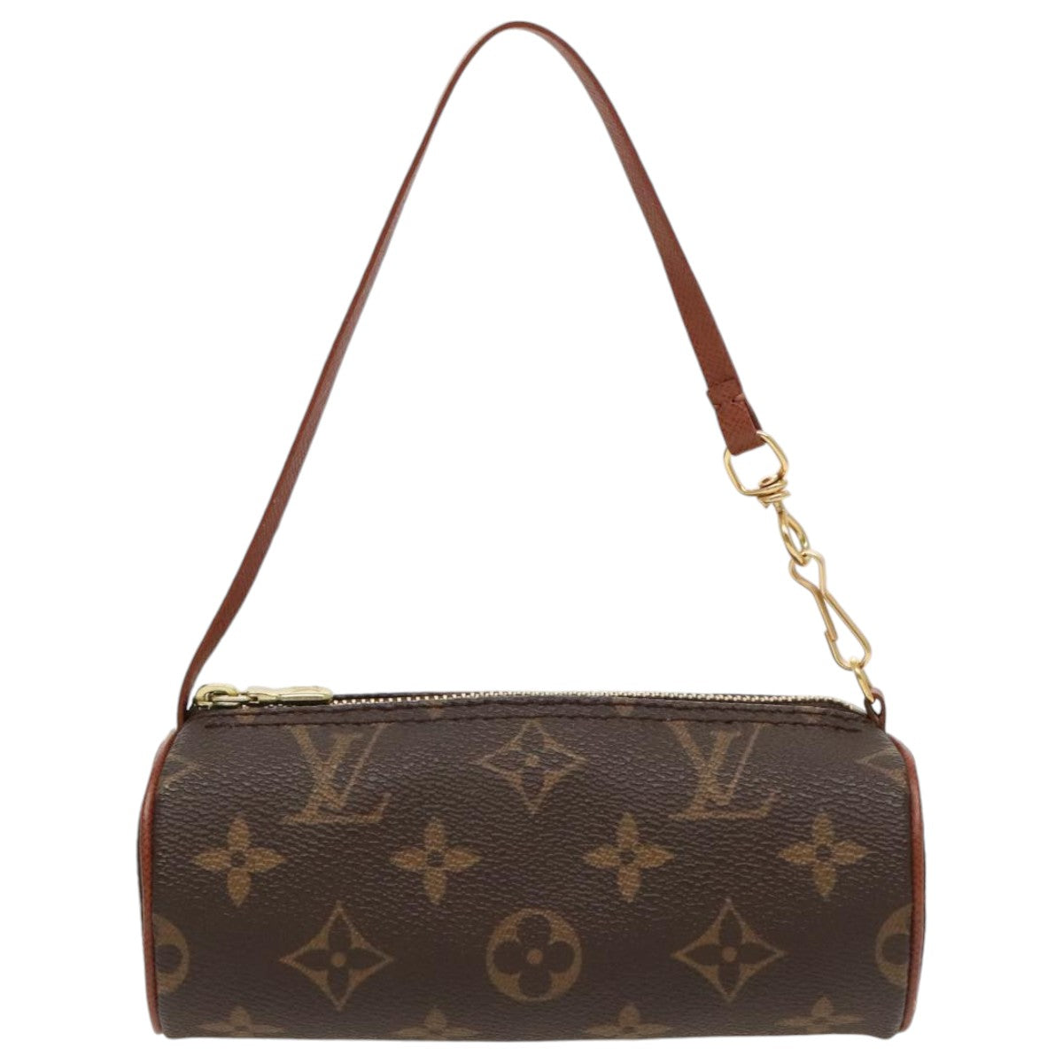 LOUIS VUITTON Monogram Papillon Pouch Pouch LV Auth 97256