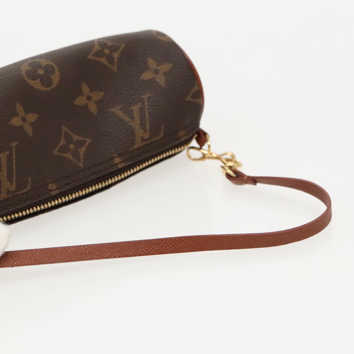 LOUIS VUITTON Monogram Papillon Pouch Pouch LV Auth 97256