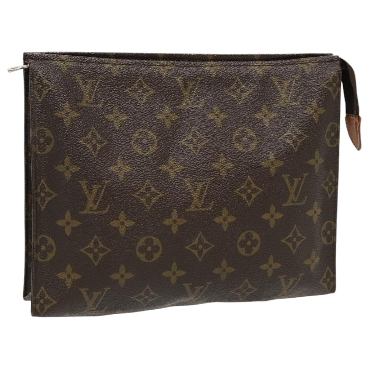 LOUIS VUITTON Monogram Poche Toilette 26 Pouch M47542 LV Auth 97267