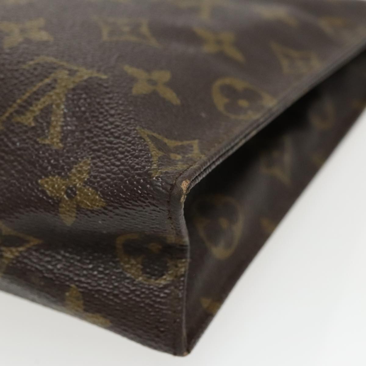 LOUIS VUITTON Monogram Poche Toilette 26 Pouch M47542 LV Auth 97267