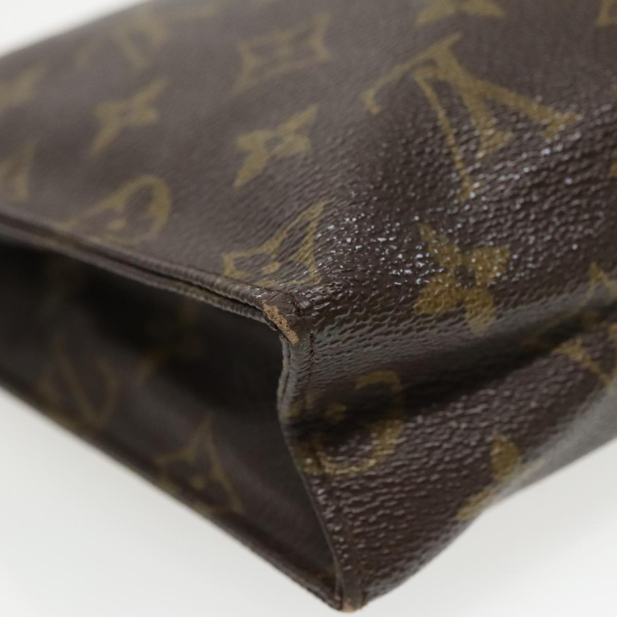 LOUIS VUITTON Monogram Poche Toilette 26 Pouch M47542 LV Auth 97267