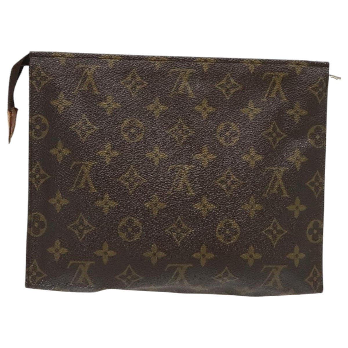 LOUIS VUITTON Monogram Poche Toilette 26 Pouch M47542 LV Auth 97267