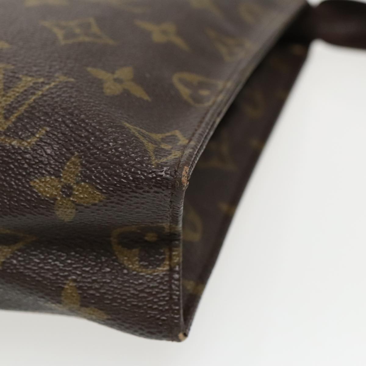 LOUIS VUITTON Monogram Poche Toilette 26 Pouch M47542 LV Auth 97267