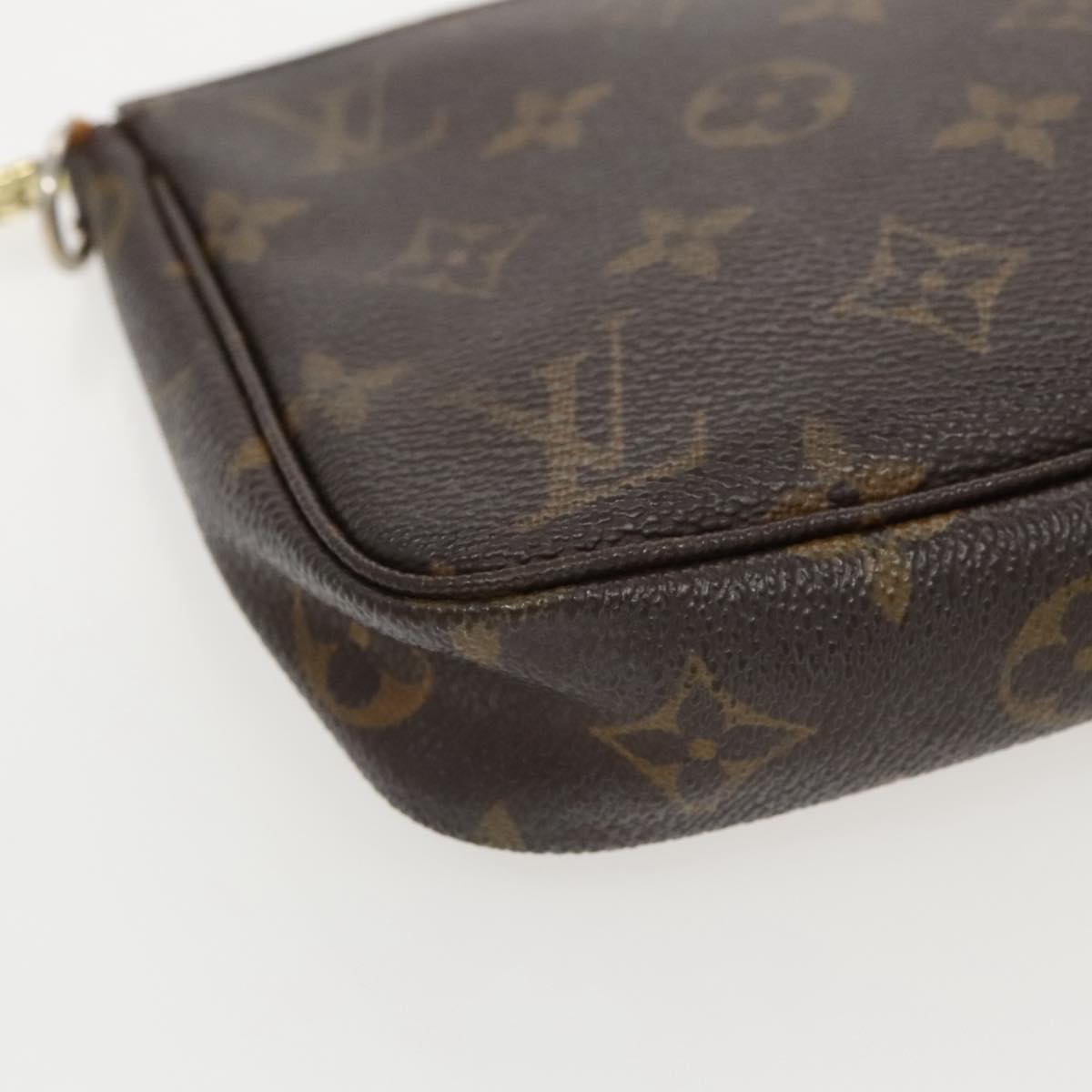 LOUIS VUITTON Monogram Pochette Accessoires Pouch M51980 LV Auth 97268