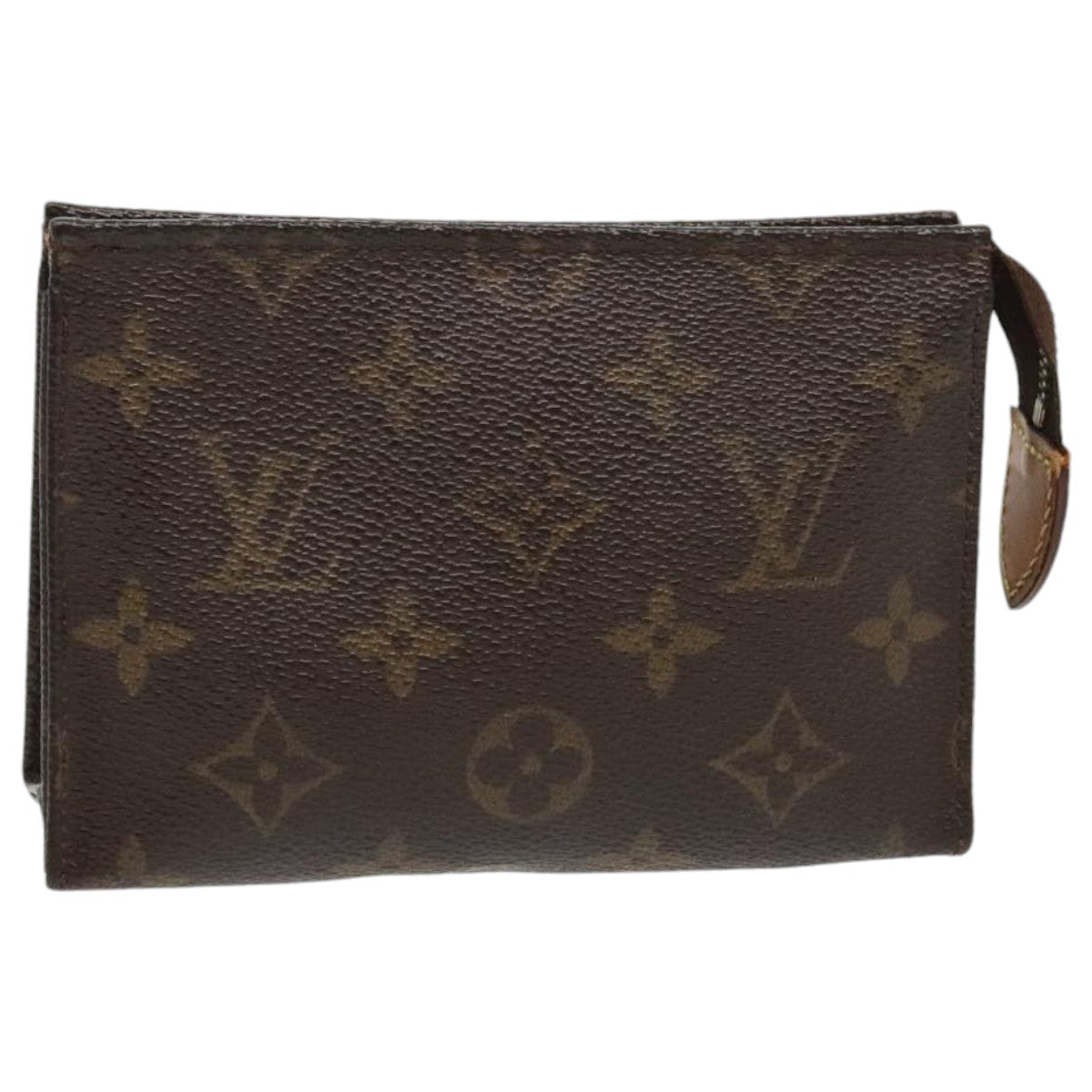 LOUIS VUITTON Monogram Poche Toilette 15 Pouch M47546 LV Auth 97273