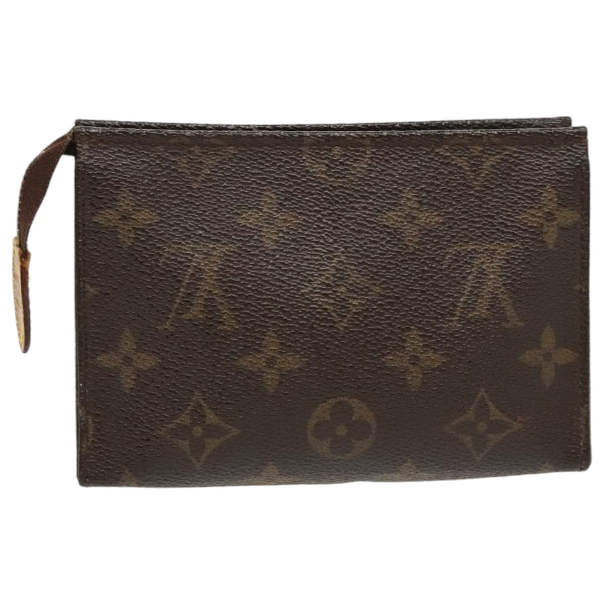 LOUIS VUITTON Monogram Poche Toilette 15 Pouch M47546 LV Auth 97273