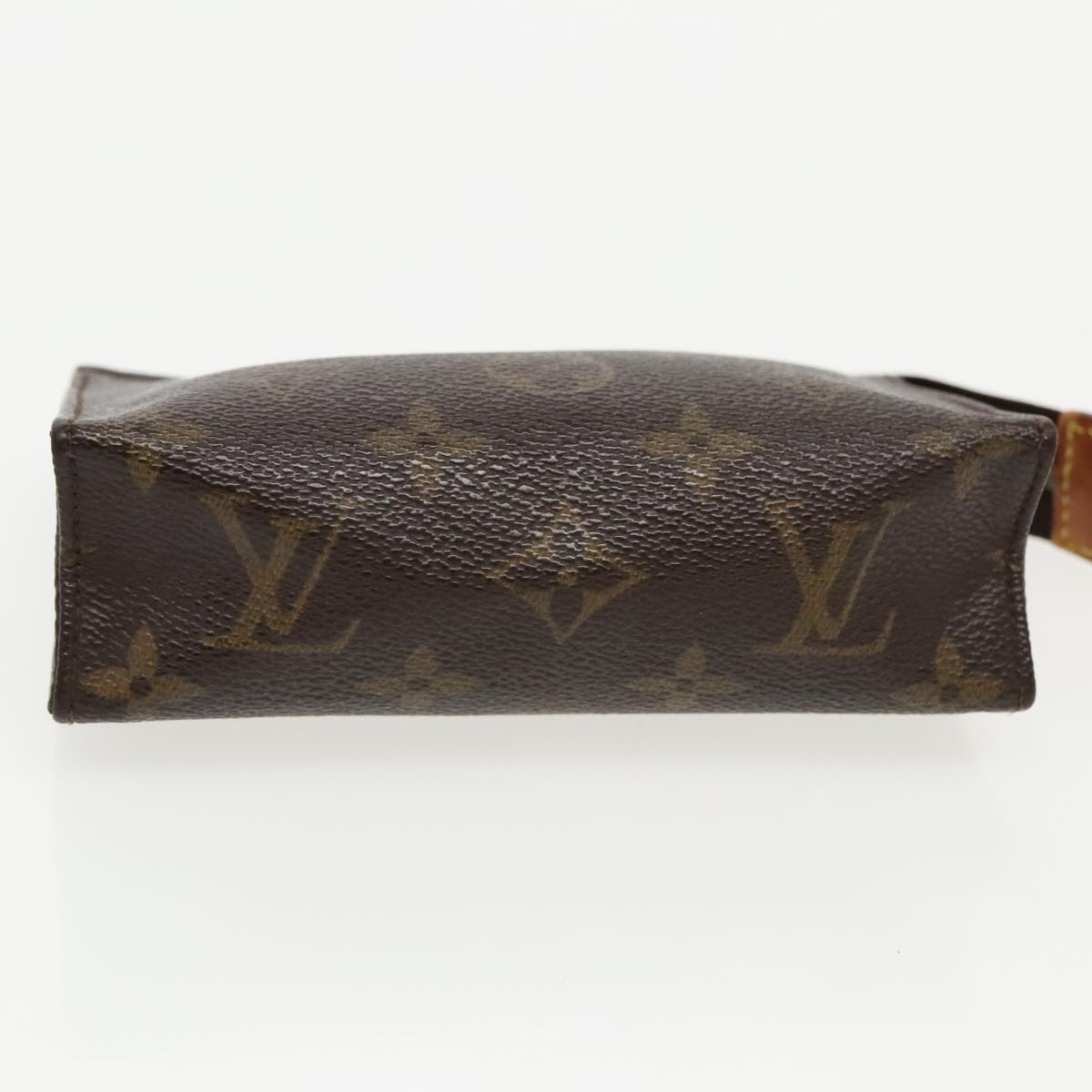 LOUIS VUITTON Monogram Poche Toilette 15 Pouch M47546 LV Auth 97273