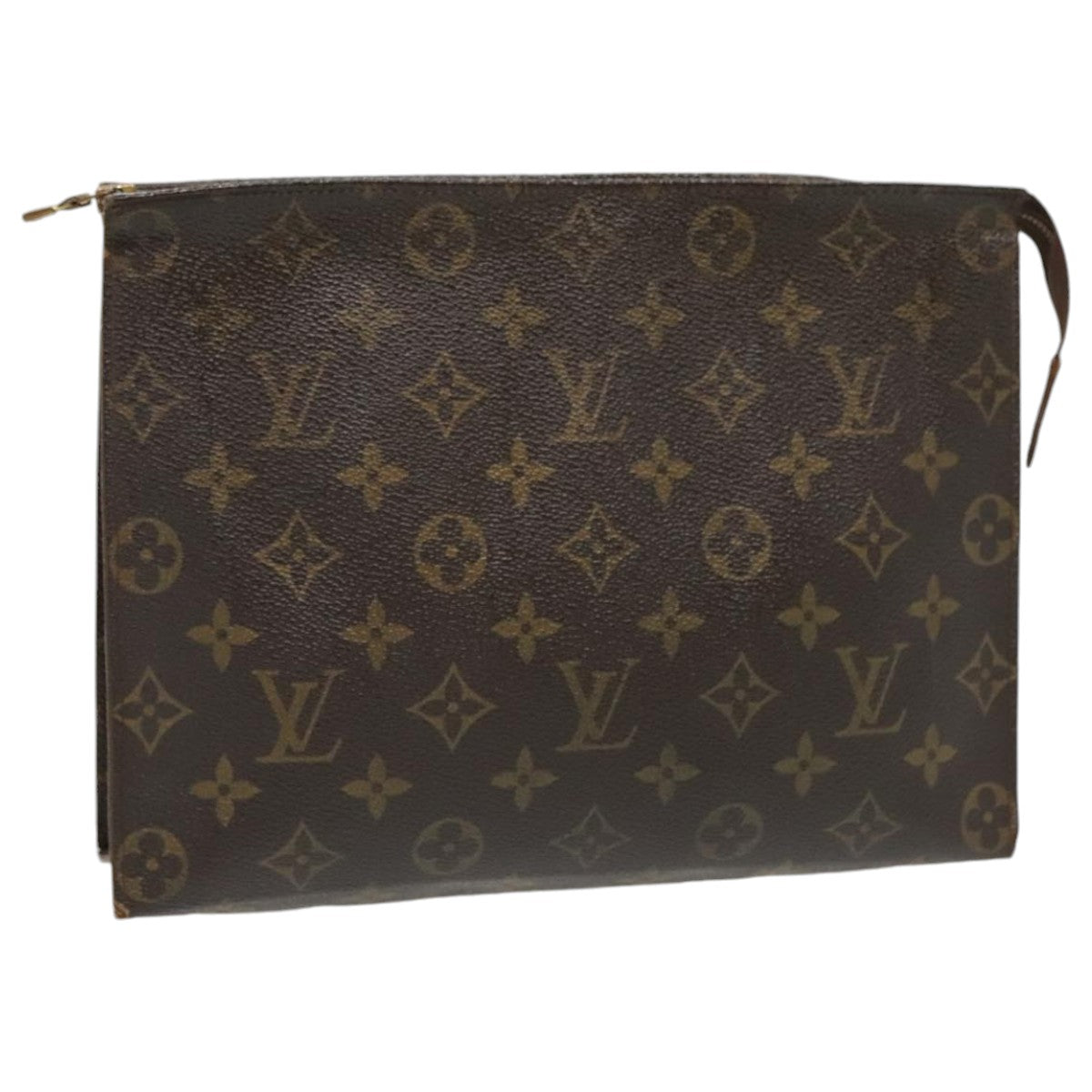 LOUIS VUITTON Monogram Poche Toilette 26 Pouch M47542 LV Auth 97274