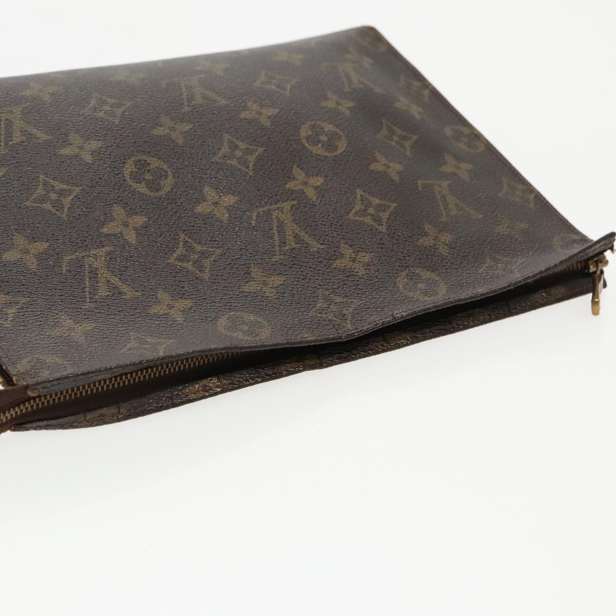 LOUIS VUITTON Monogram Poche Toilette 26 Pouch M47542 LV Auth 97274