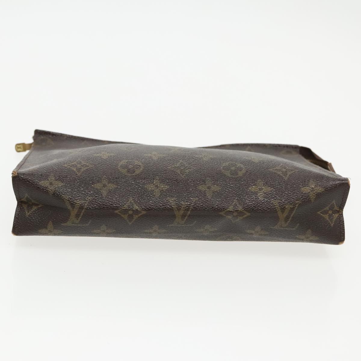 LOUIS VUITTON Monogram Poche Toilette 26 Pouch M47542 LV Auth 97274