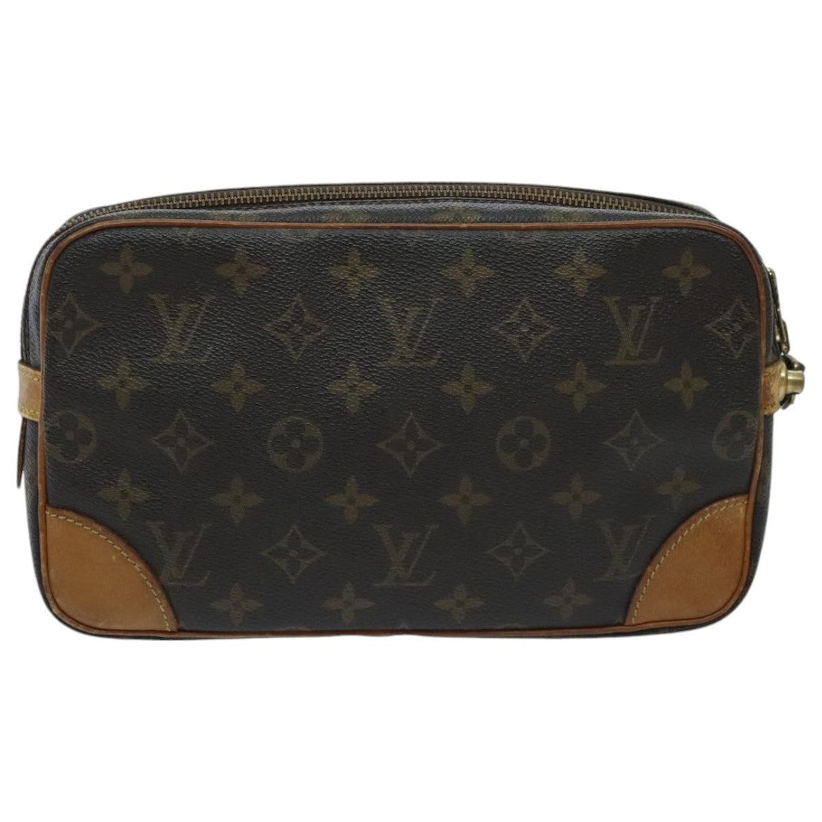 LOUIS VUITTON Monogram Marly Dragonne GM Clutch Bag M51825 LV Auth 97291