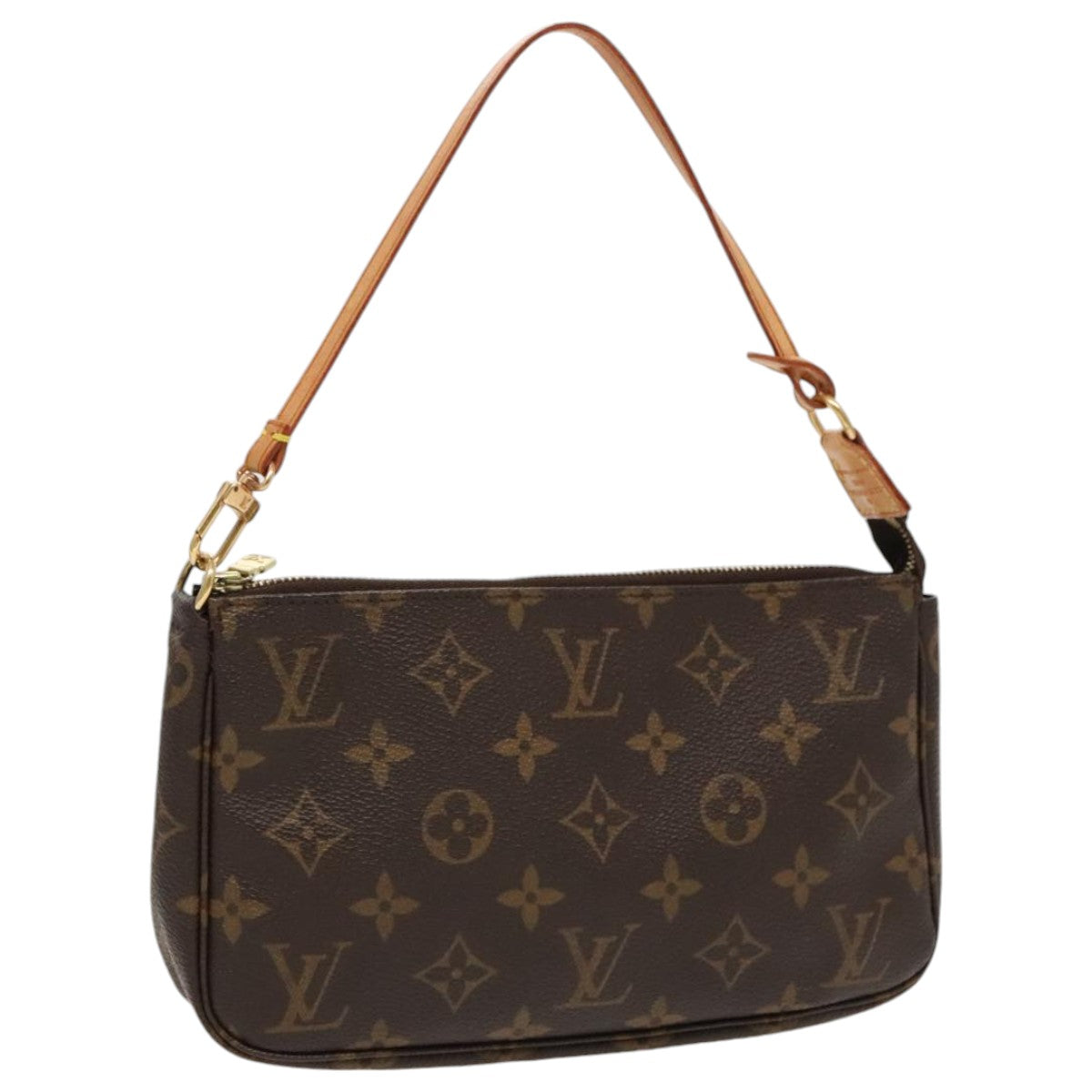 LOUIS VUITTON Monogram Pochette Accessoires Pouch M51980 LV Auth 97293