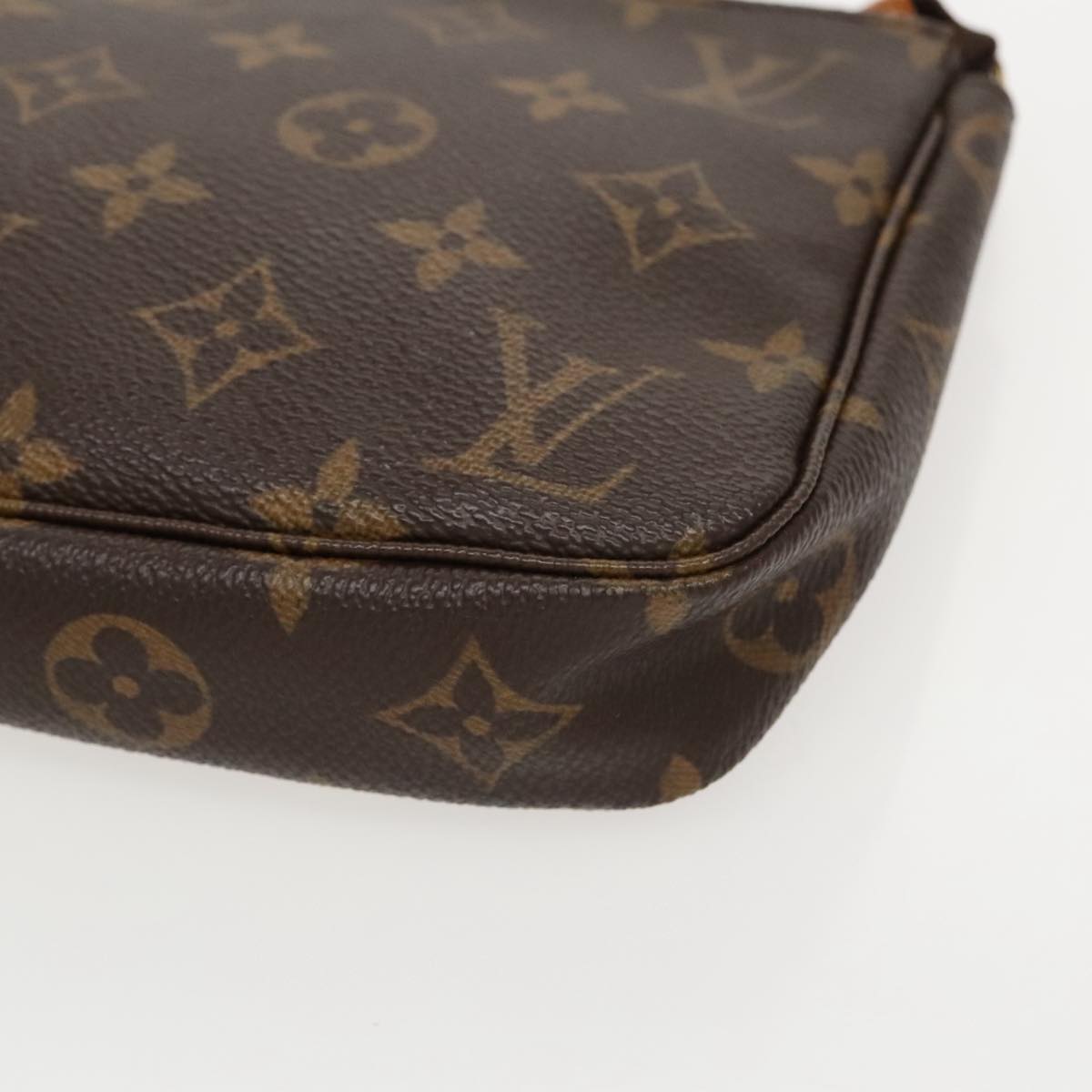 LOUIS VUITTON Monogram Pochette Accessoires Pouch M51980 LV Auth 97293