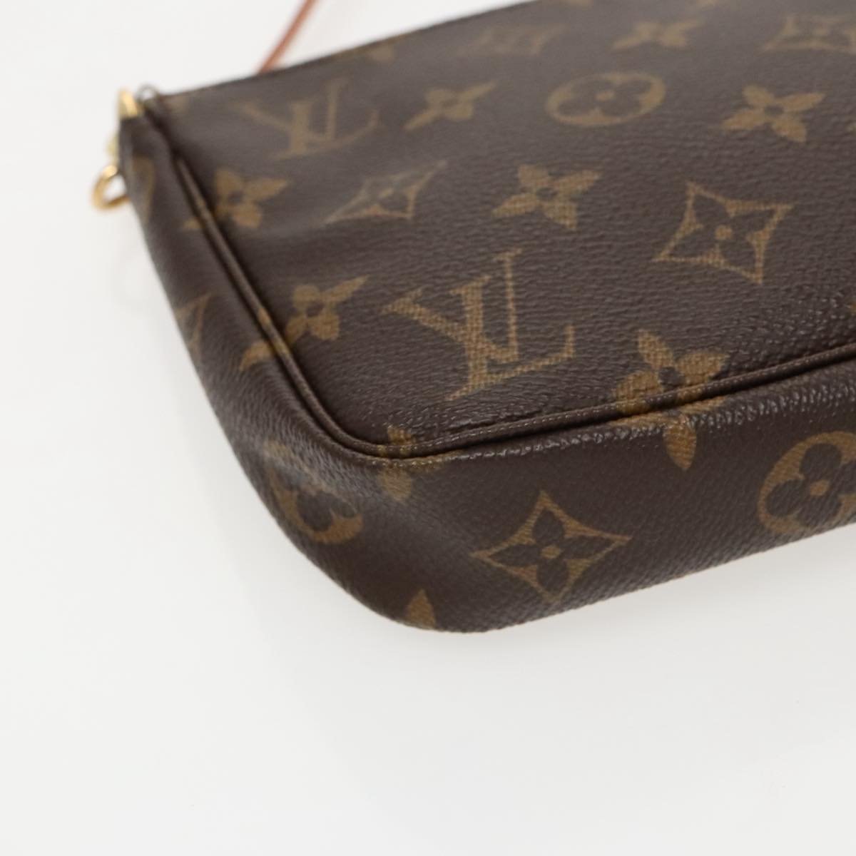 LOUIS VUITTON Monogram Pochette Accessoires Pouch M51980 LV Auth 97293