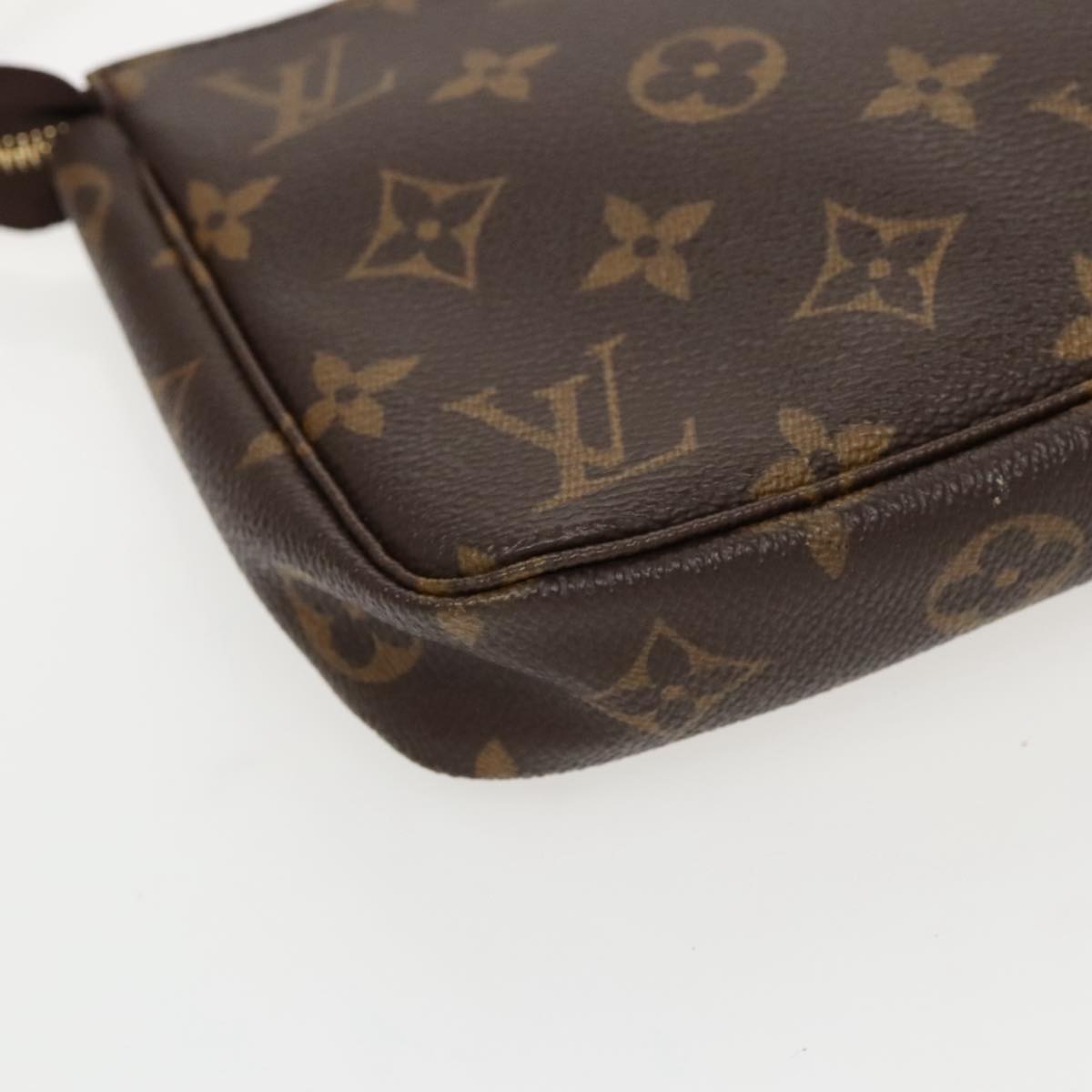 LOUIS VUITTON Monogram Pochette Accessoires Pouch M51980 LV Auth 97293