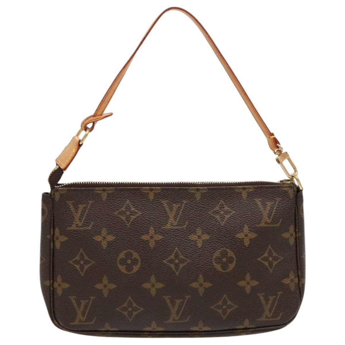 LOUIS VUITTON Monogram Pochette Accessoires Pouch M51980 LV Auth 97293