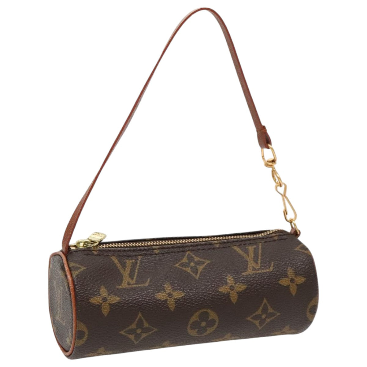 LOUIS VUITTON Monogram Papillon Pouch Pouch LV Auth 97298