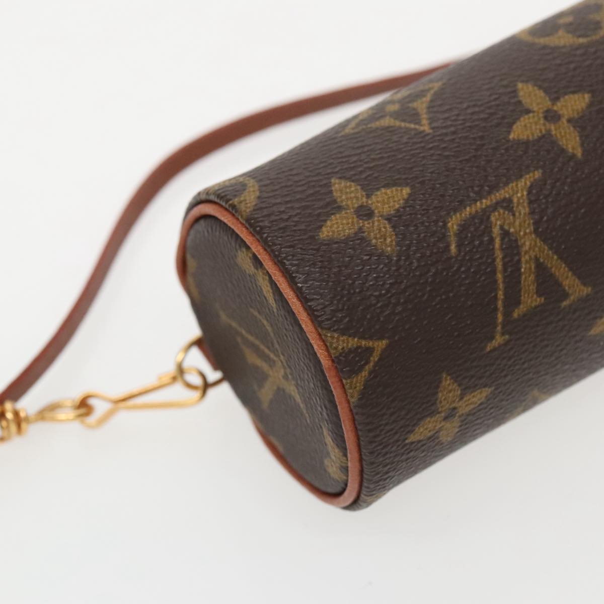 LOUIS VUITTON Monogram Papillon Pouch Pouch LV Auth 97298