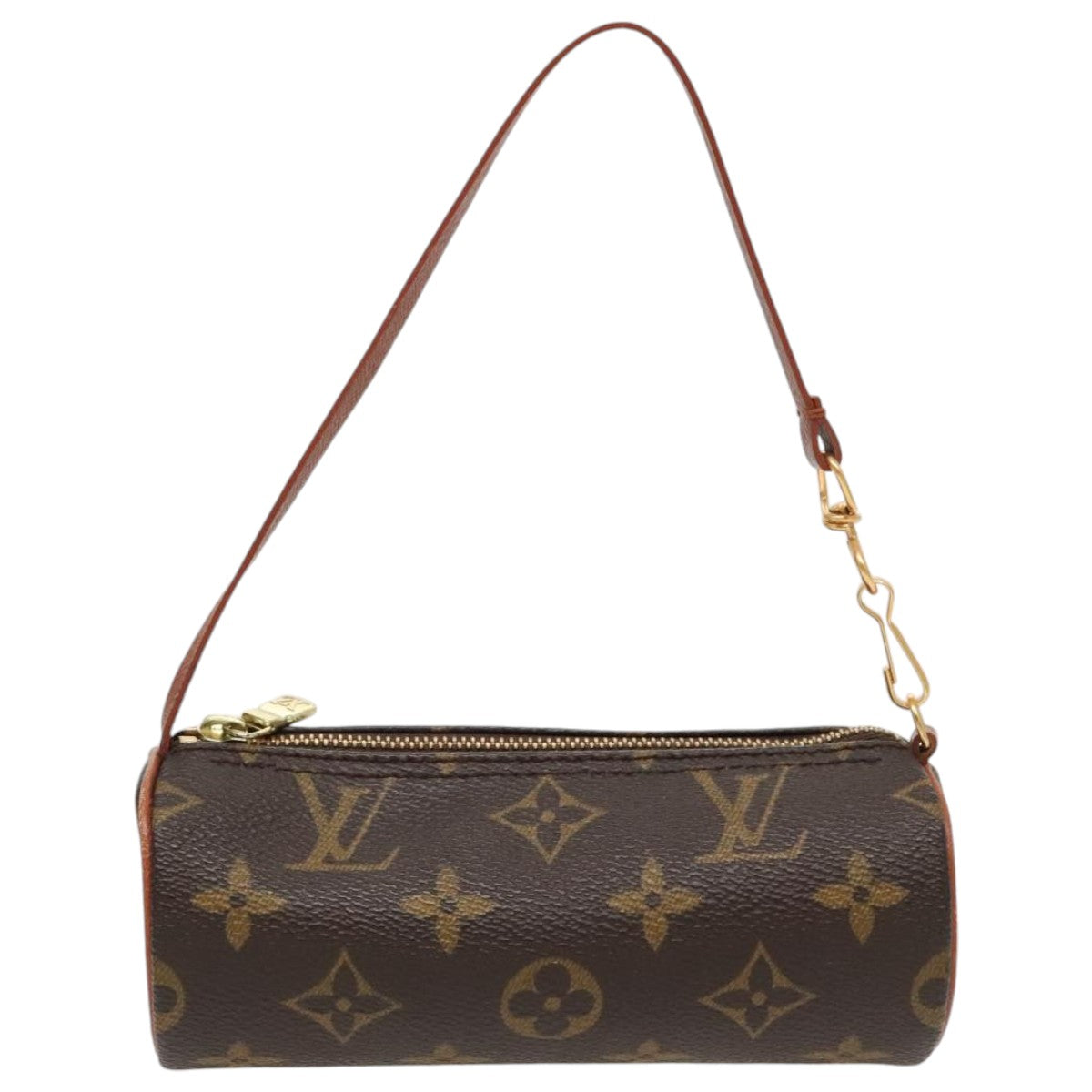 LOUIS VUITTON Monogram Papillon Pouch Pouch LV Auth 97298