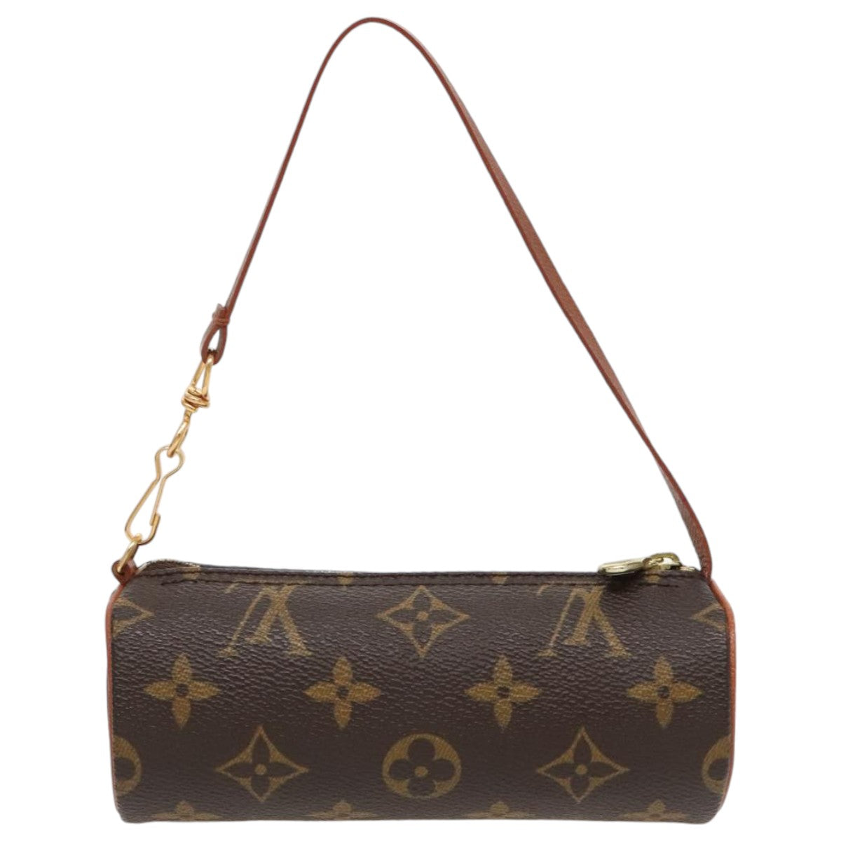 LOUIS VUITTON Monogram Papillon Pouch Pouch LV Auth 97298