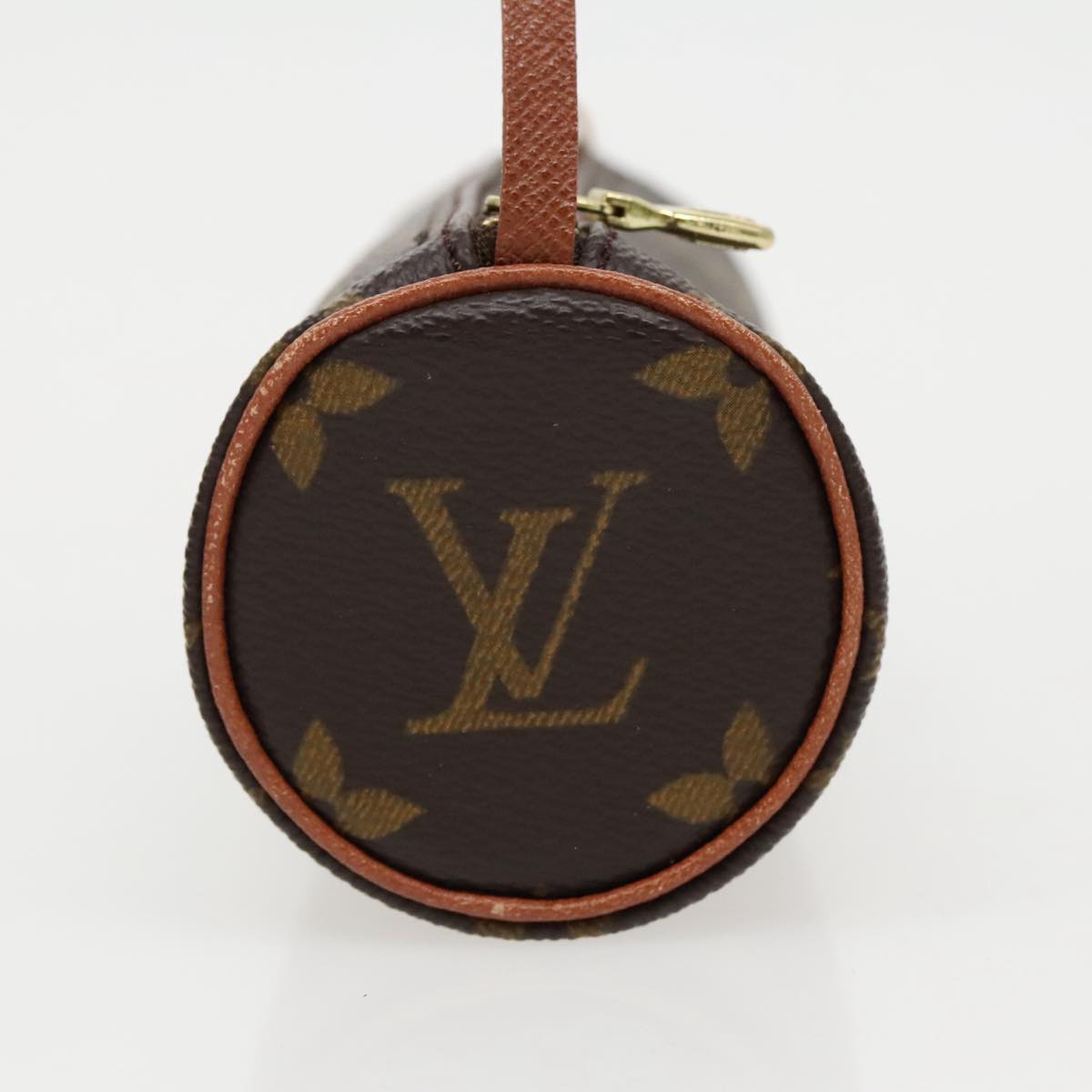 LOUIS VUITTON Monogram Papillon Pouch Pouch LV Auth 97298