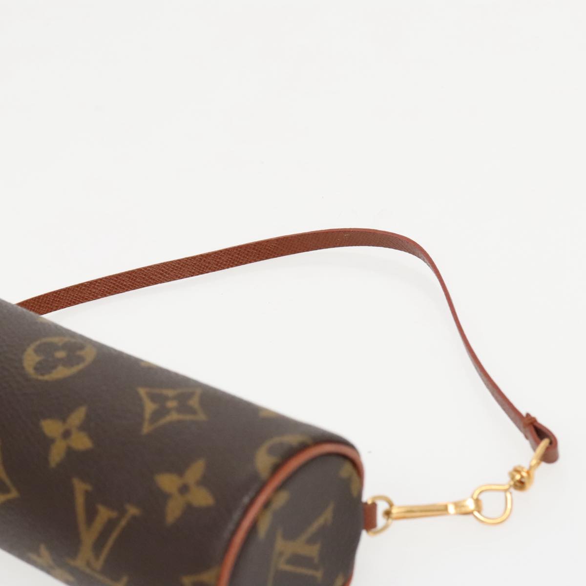 LOUIS VUITTON Monogram Papillon Pouch Pouch LV Auth 97298