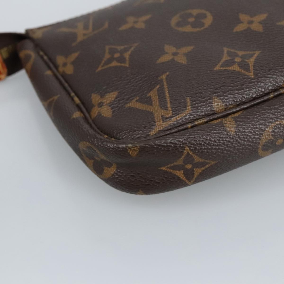 LOUIS VUITTON Monogram Pochette Accessoires Pouch M51980 LV Auth 97330