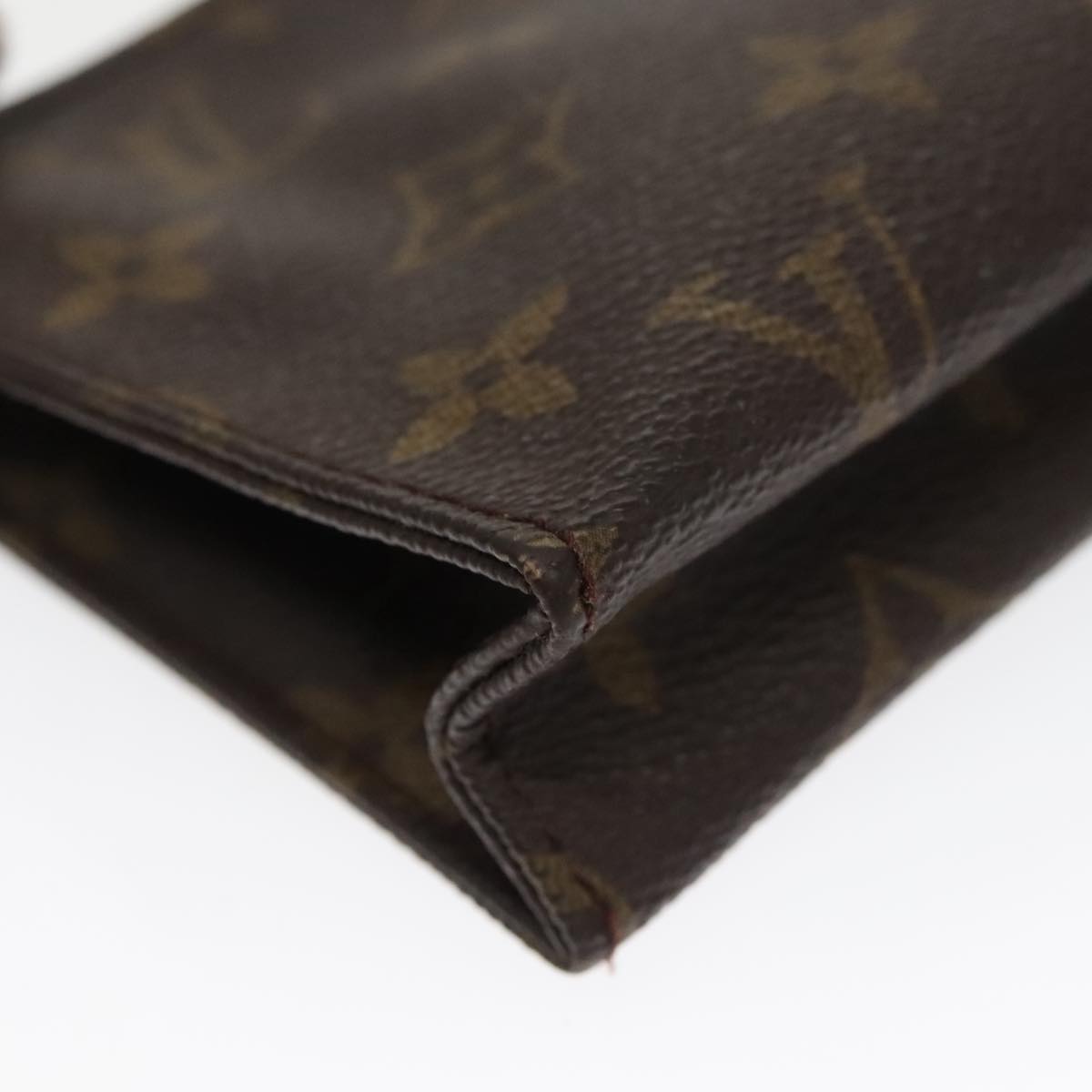 LOUIS VUITTON Monogram Poche Toilette 15 Pouch M47546 LV Auth 97332