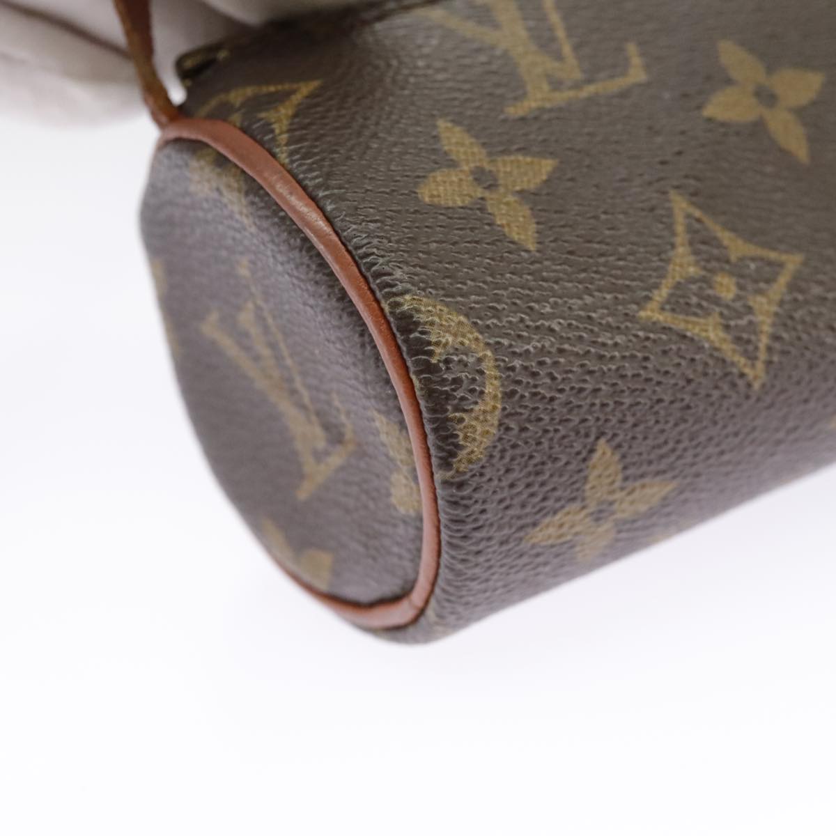 LOUIS VUITTON Monogram Papillon Pouch LV Auth 97334