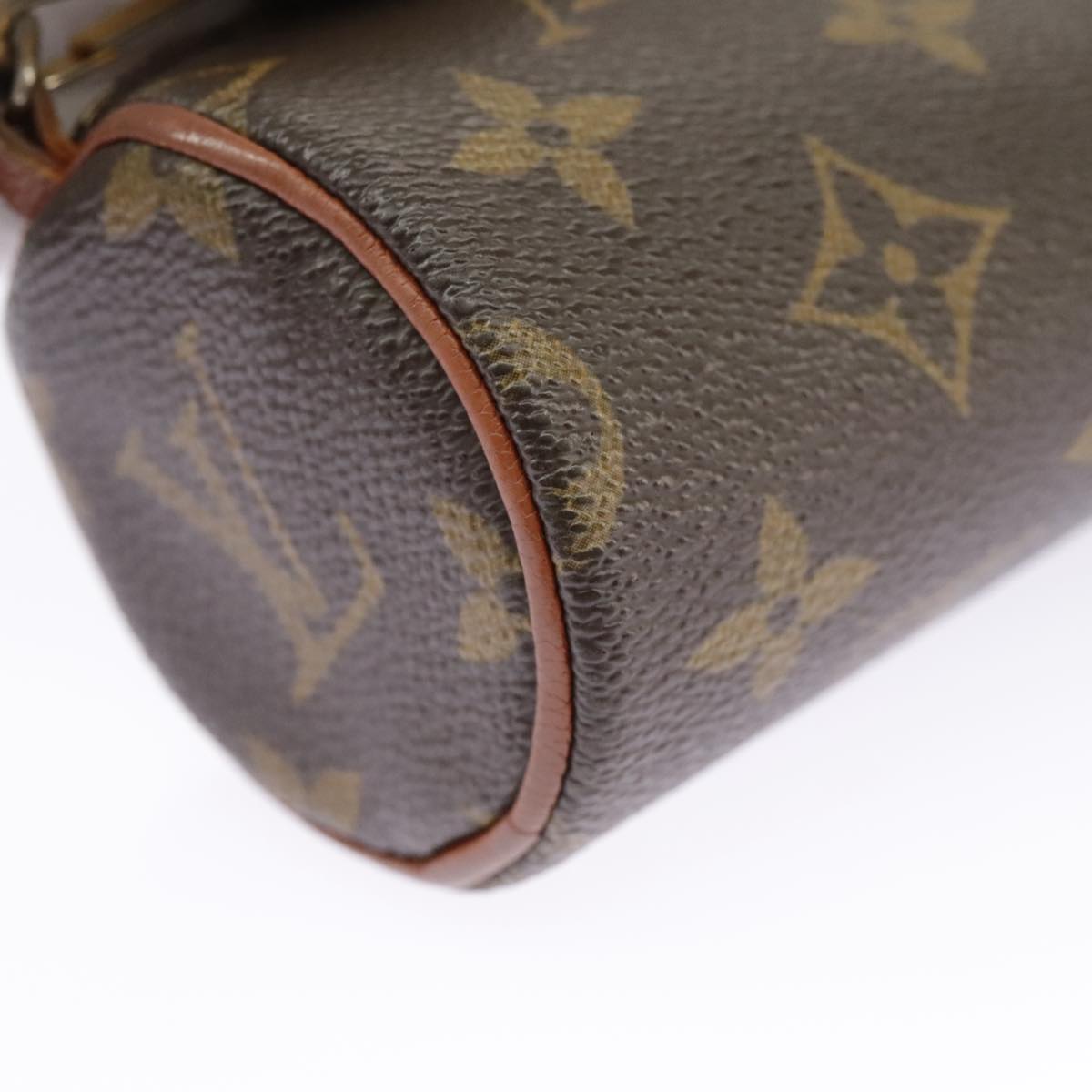 LOUIS VUITTON Monogram Papillon Pouch LV Auth 97334