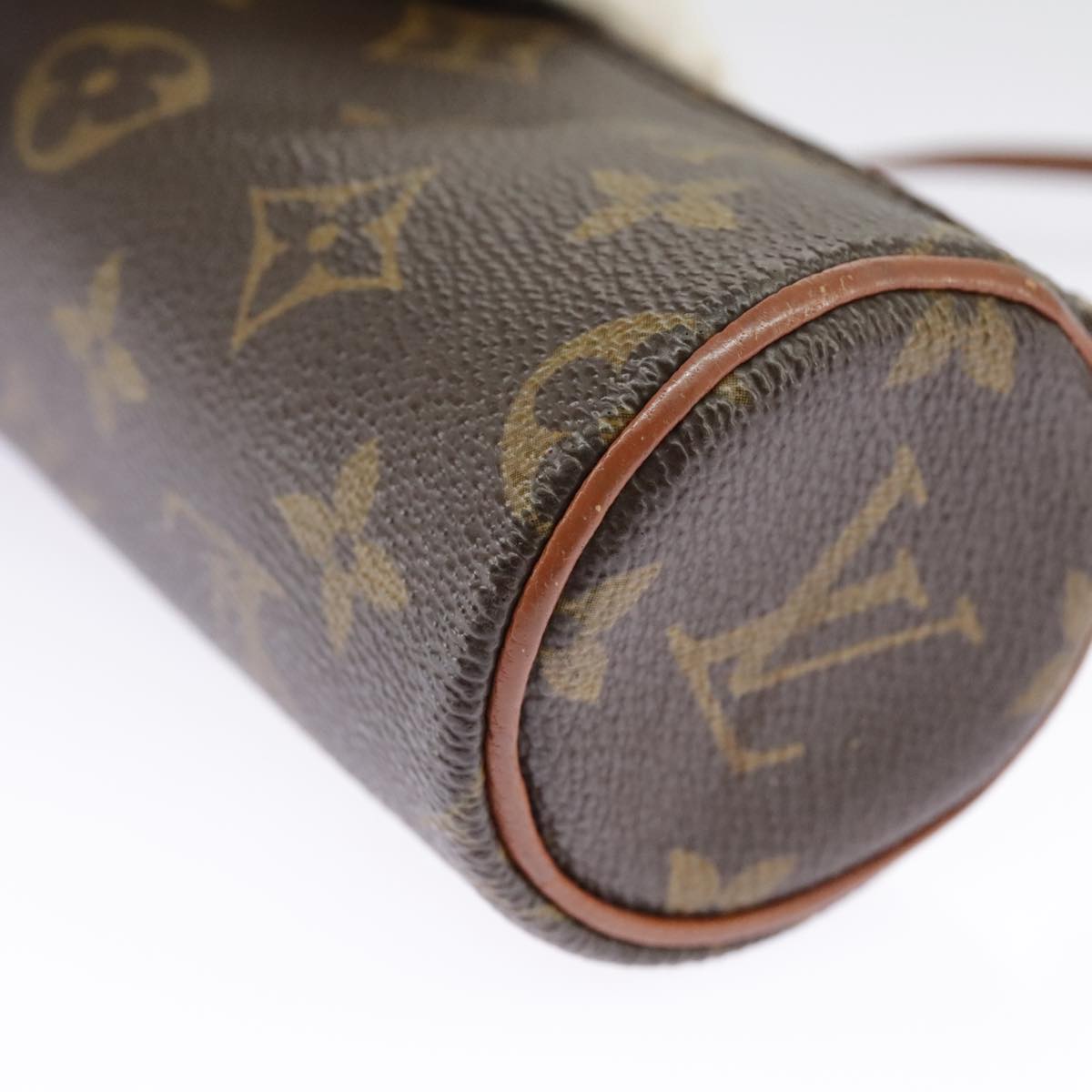 LOUIS VUITTON Monogram Papillon Pouch LV Auth 97334