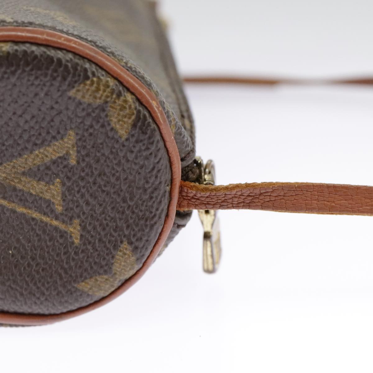 LOUIS VUITTON Monogram Papillon Pouch LV Auth 97334