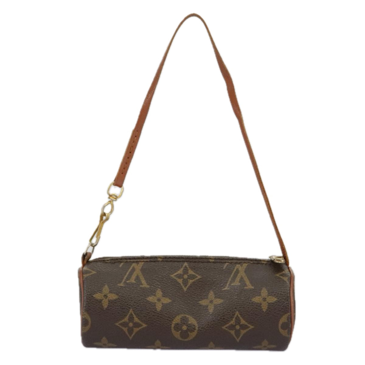 LOUIS VUITTON Monogram Papillon Pouch LV Auth 97334