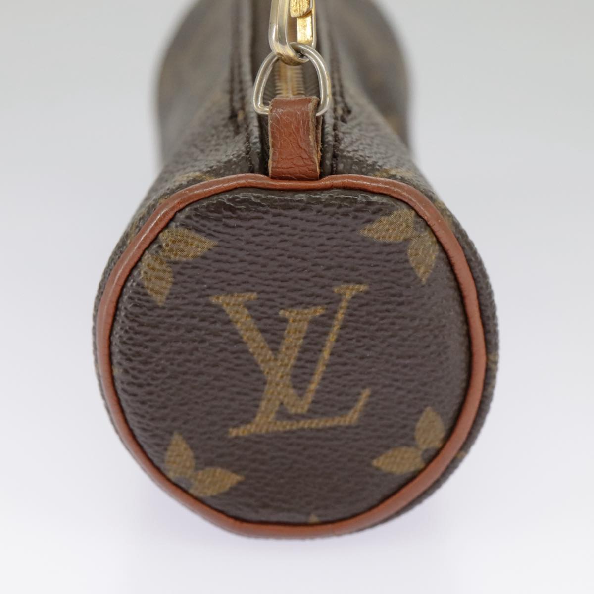 LOUIS VUITTON Monogram Papillon Pouch LV Auth 97334