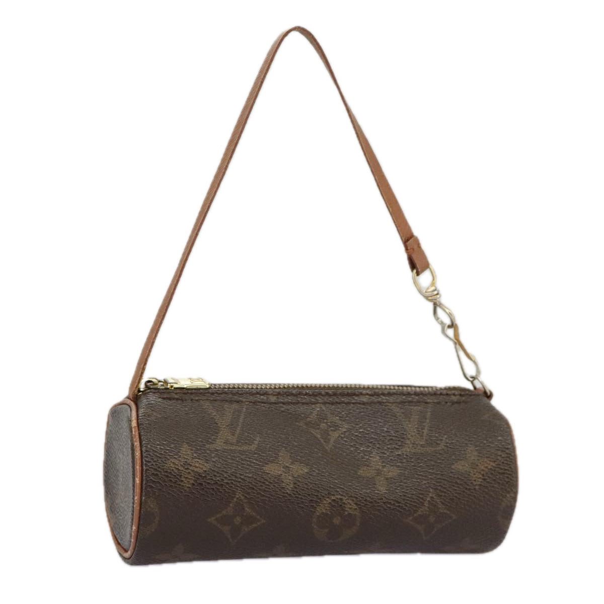 LOUIS VUITTON Monogram Papillon Pouch LV Auth 97335