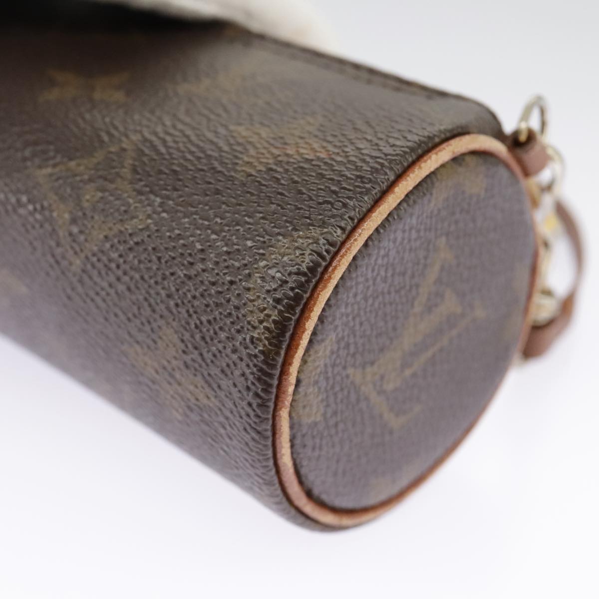 LOUIS VUITTON Monogram Papillon Pouch LV Auth 97335