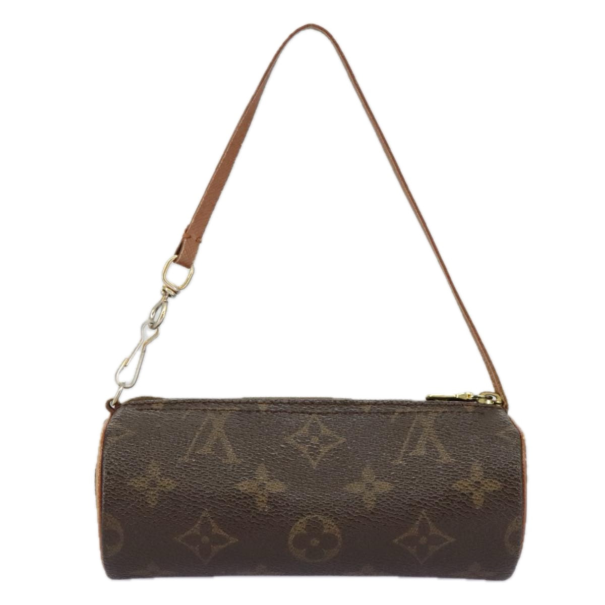 LOUIS VUITTON Monogram Papillon Pouch LV Auth 97335