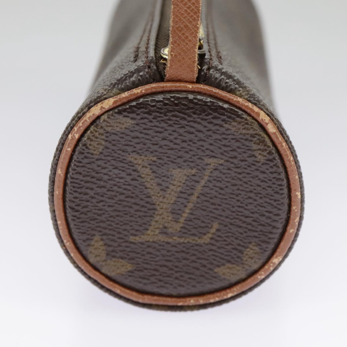 LOUIS VUITTON Monogram Papillon Pouch LV Auth 97335