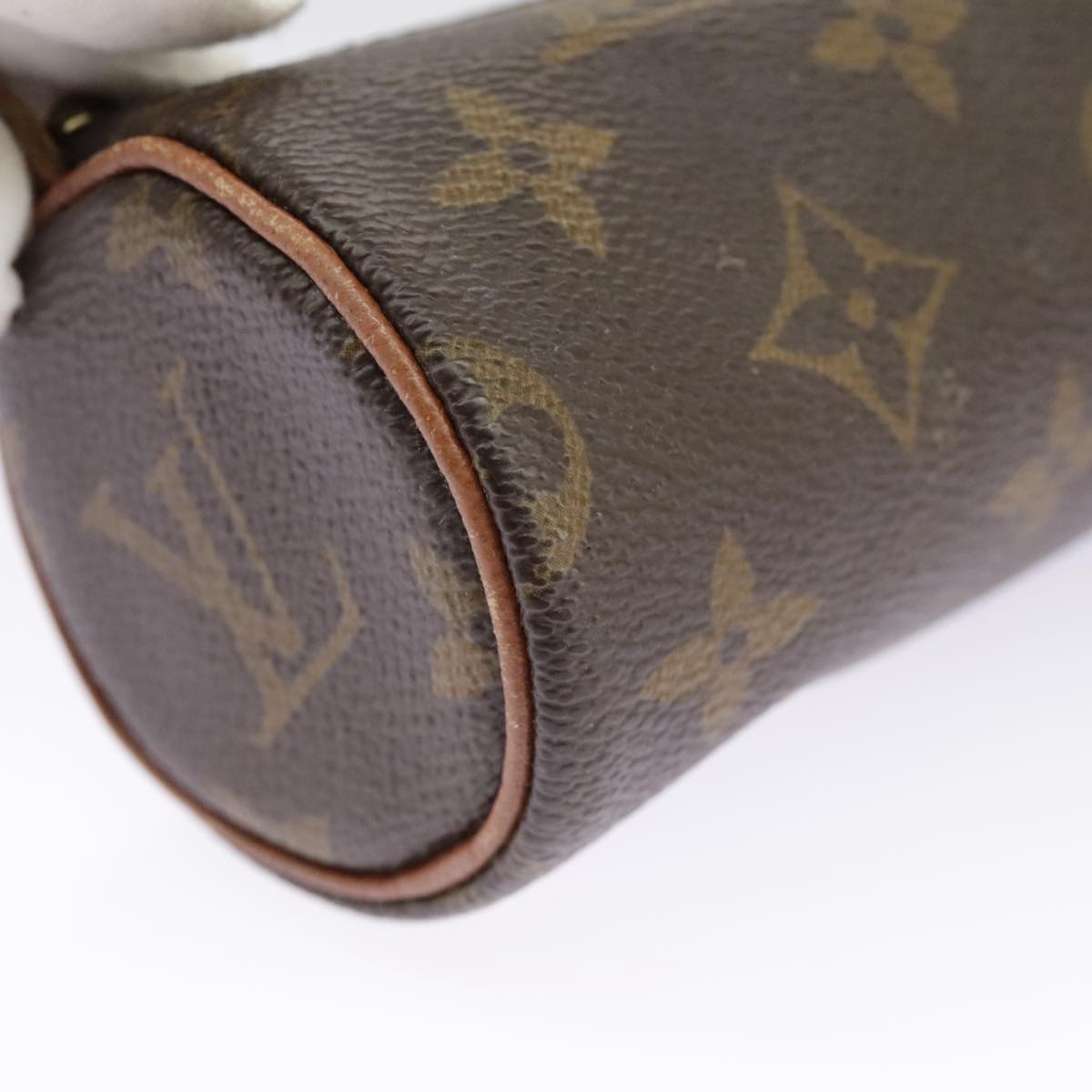 LOUIS VUITTON Monogram Papillon Pouch LV Auth 97336