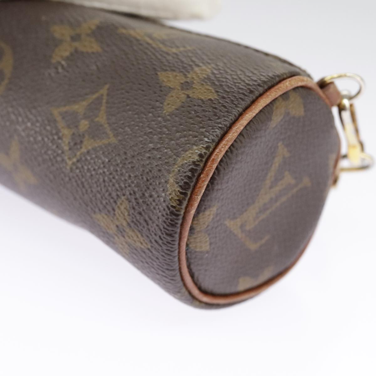 LOUIS VUITTON Monogram Papillon Pouch LV Auth 97336