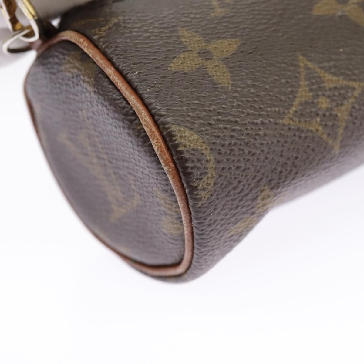 LOUIS VUITTON Monogram Papillon Pouch LV Auth 97336