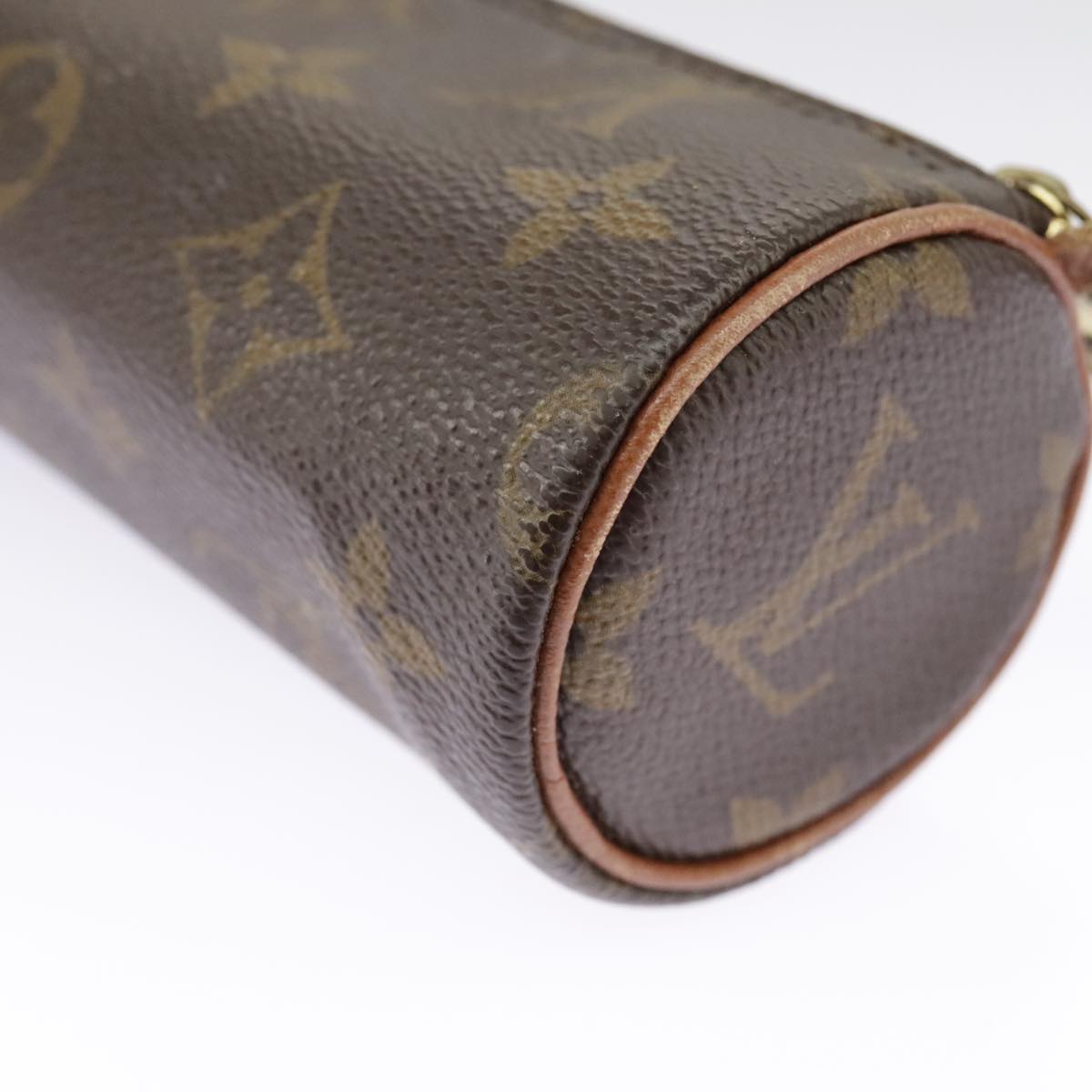 LOUIS VUITTON Monogram Papillon Pouch LV Auth 97336