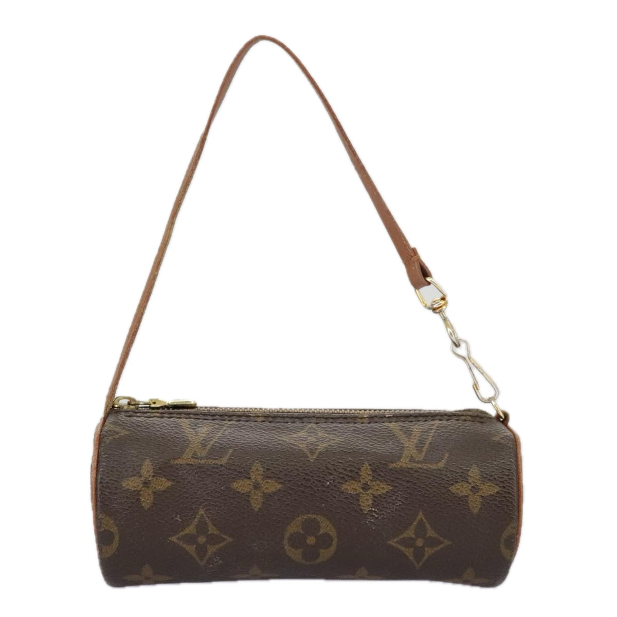 LOUIS VUITTON Monogram Papillon Pouch LV Auth 97336