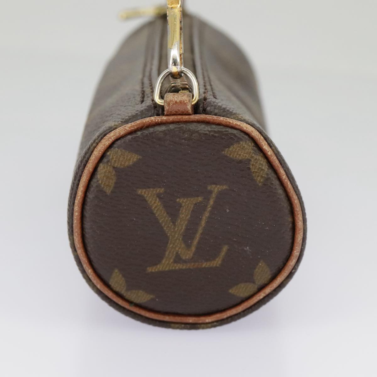 LOUIS VUITTON Monogram Papillon Pouch LV Auth 97336