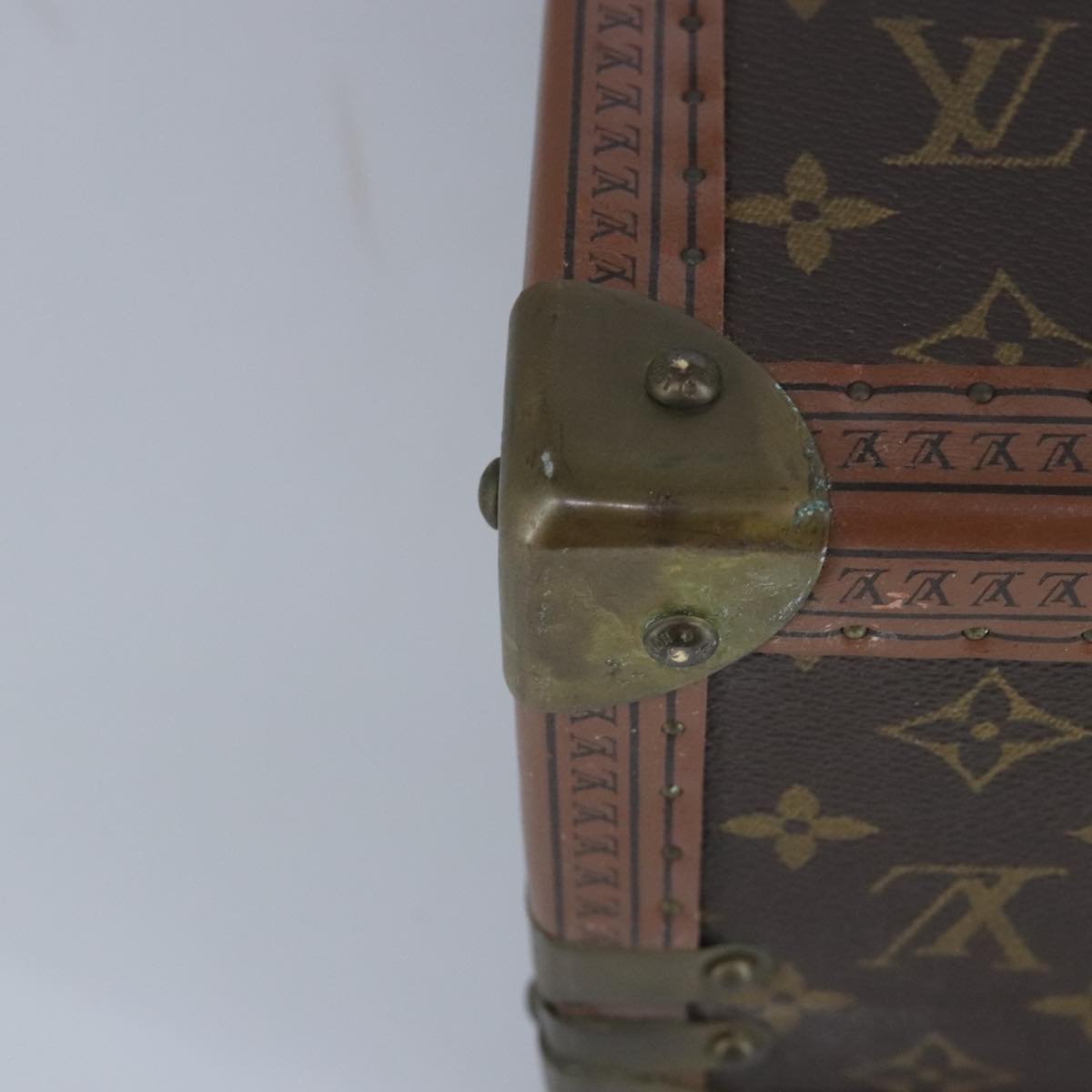 LOUIS VUITTON Monogram Bisten 50 Trunk M21328 LV Auth 97363A