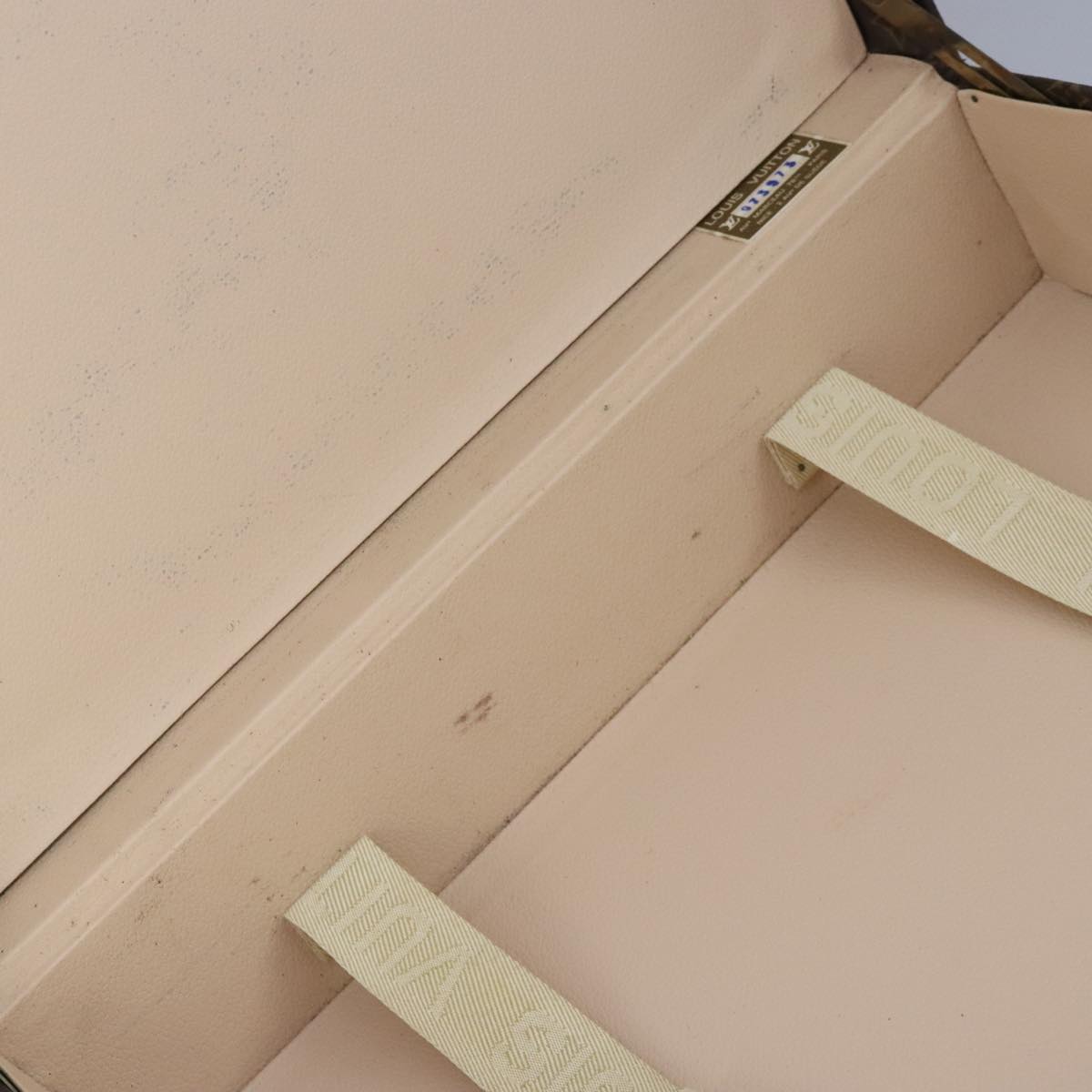 LOUIS VUITTON Monogram Bisten 50 Trunk M21328 LV Auth 97363A